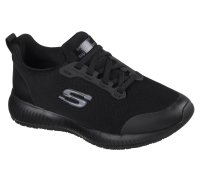 SKECHERS SQUAD SR- Damen Sneaker Schwarz 35 EU