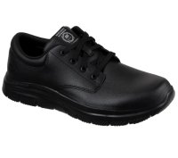 SKECHERS FLEX ADVANTAGE SR-FOURCHE Herren Sneaker Schwarz...