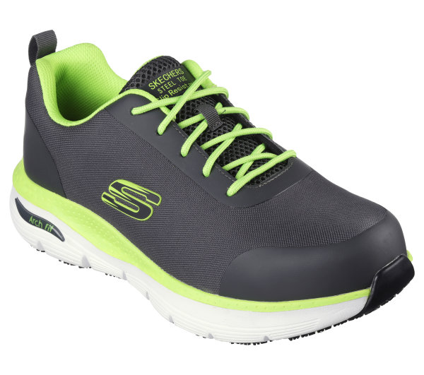 SKECHERS FLEX ADVANTAGE SR-BENDON Men grey / green 10 UK