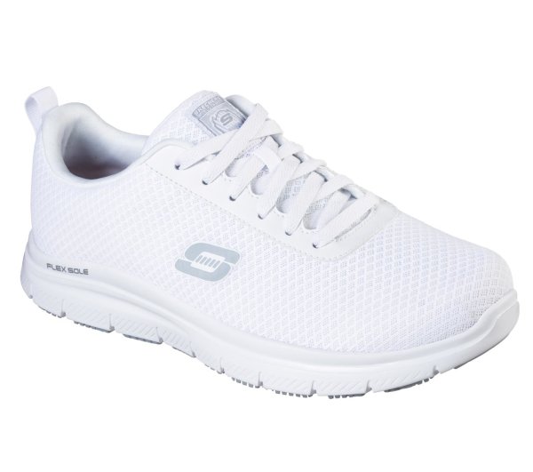 SKECHERS FLEX ADVANTAGE SR-BENDON Herren Weiß 39 EU